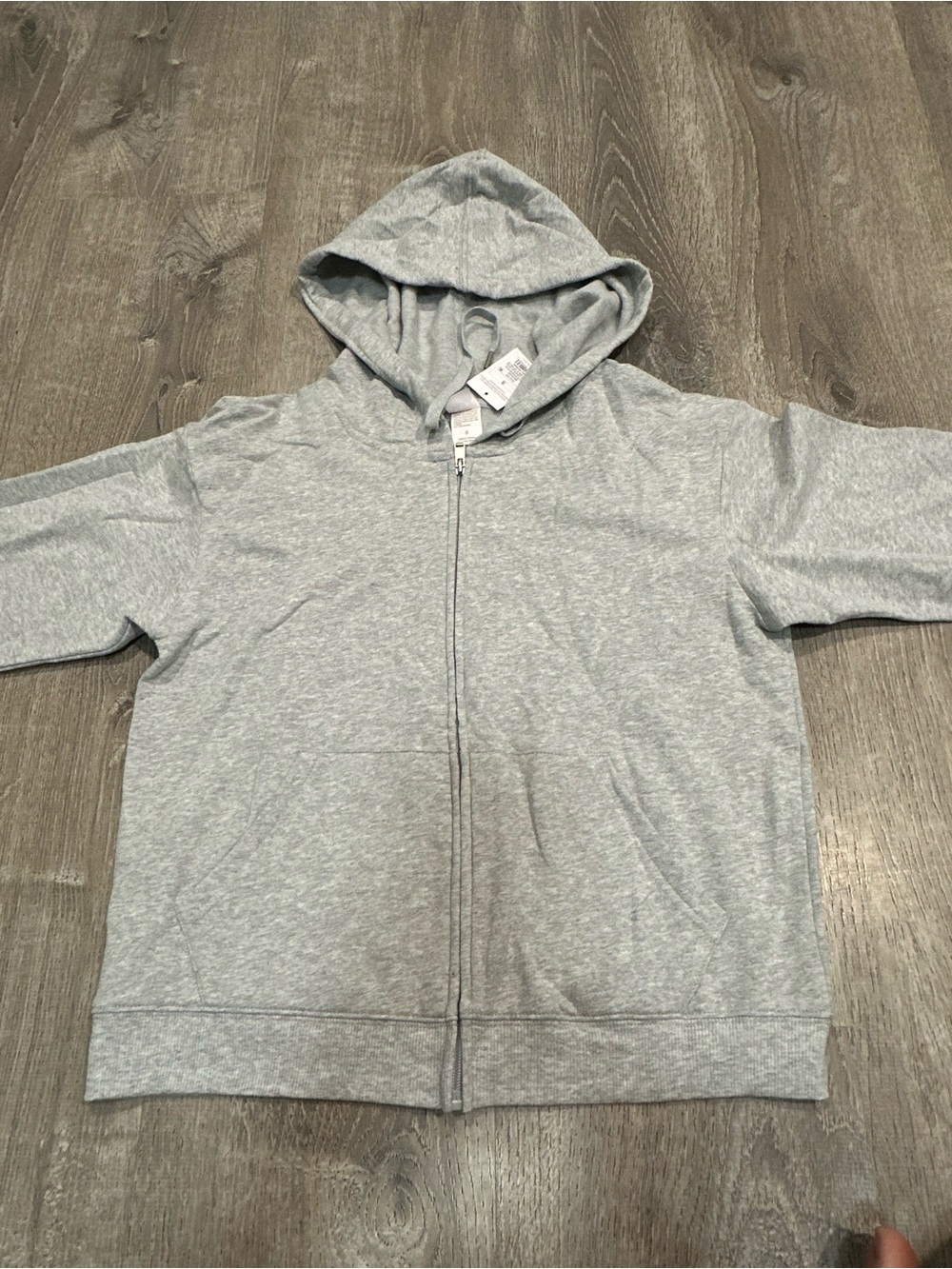 🌼3/$20 Auden Light Gray Full-Zip Hoodie